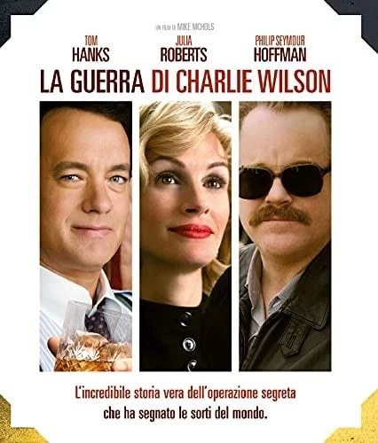 La guerra di Charlie Wilson (Bluray) Hanks Roberts Blunt Hoffman Adams Brand New