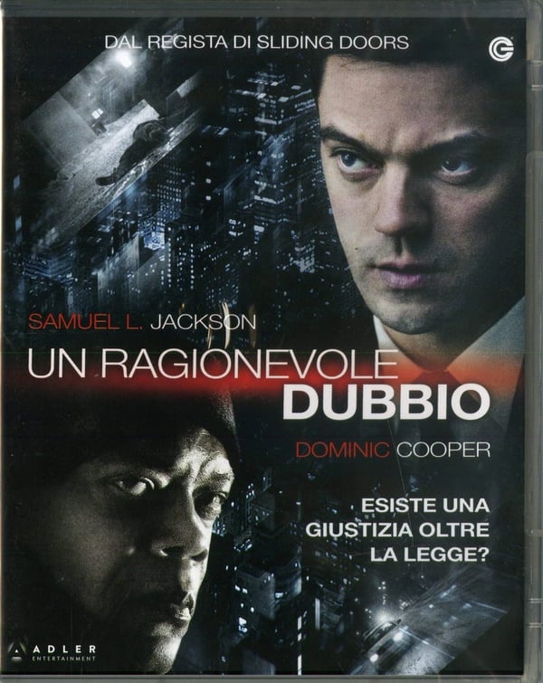 Un Ragionevole Dubbio (Bluray) Jackson Cooper Reuben Robbins Karpl Taylor Brand New