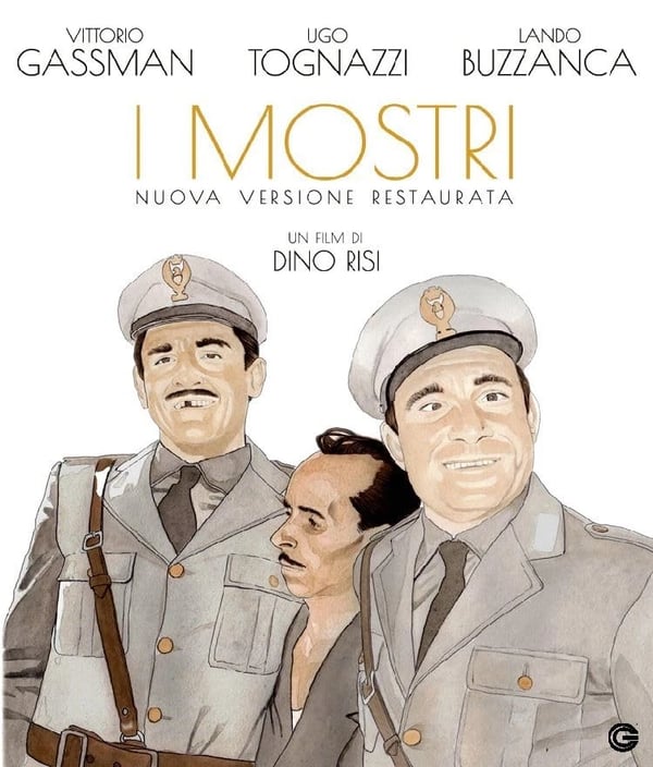 Movie Mostri (I) (Versione Restaurata) (Italian Import (Bluray) Gassman Mase Brand New