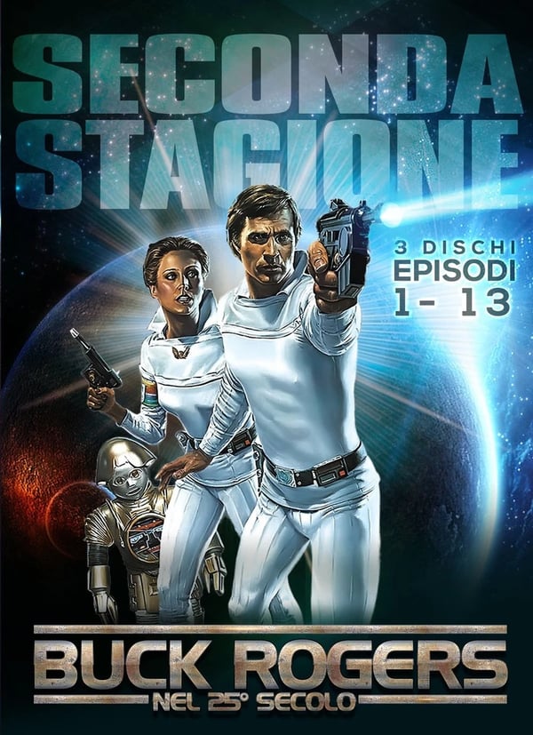 Buck Rogers Stagione 02 #01 (Eps 0113) (4 BluRay) (Bluray) Brand New Buck Rogers Stagione 02 #01 (Eps 0113) (4 BluRay) (Bluray) Brand New