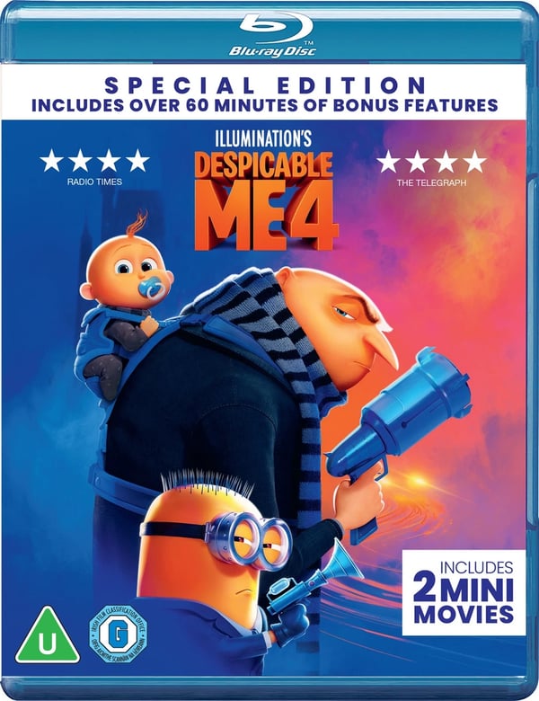 Despicable Me 4 (Bluray) Brand New
