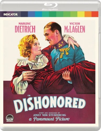 Dishonored Bluray (2022) Marlene Dietrich, von Sternberg (DIR) cert PG Brand New