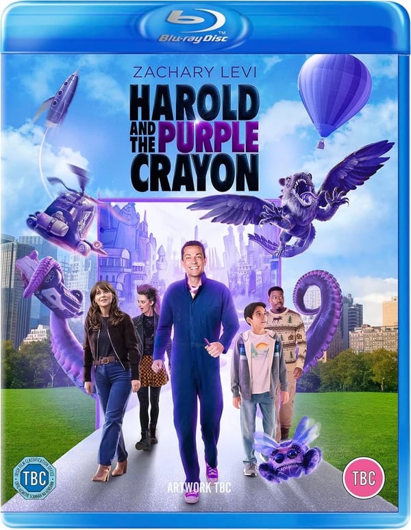 Harold And The Purple Crayon [Bluray] Brand New