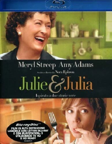 Julie & Julia (BluRay) SONY PICTURES AUDIO ITALIAN,,SPANISH AND ENGLISH Brand New