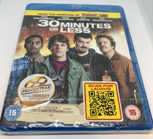 30 Minutes or Less Bluray Disc Brand New