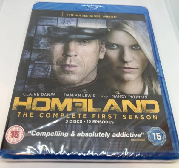 Homeland The Complete First Season Bluray 3 Discs Brand New Homeland The Complete First Season Bluray 3 Discs Brand New