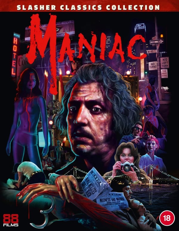 Maniac Slasher Classics #50 (Bluray) Brand New