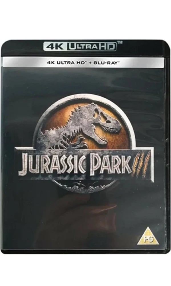 Jurassic Park 3 III (4K UHD) (Ultra HD Blu Ray) Brand New