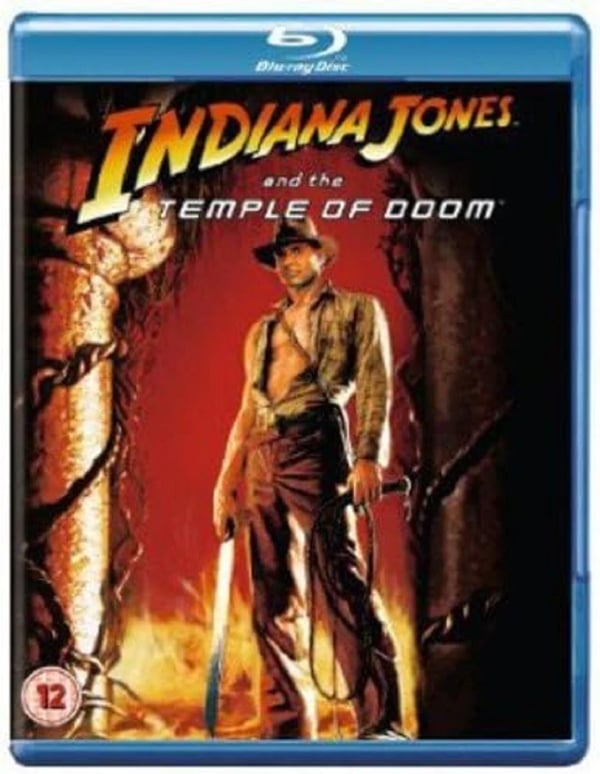 INDIANA JONES PART 2 BLU RAY MOVIE AND THE TEMPLE OF DOOM FILM ORIGINAL R2 NW Brand New