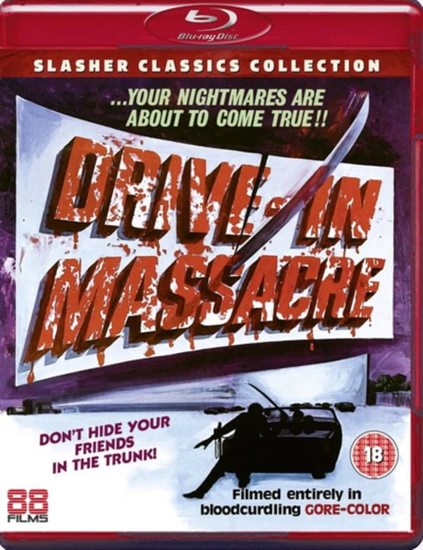 Drivein Massacre (Bluray) Jake Barnes Douglas Gudbye Adam Lawrence Valdesta Brand New