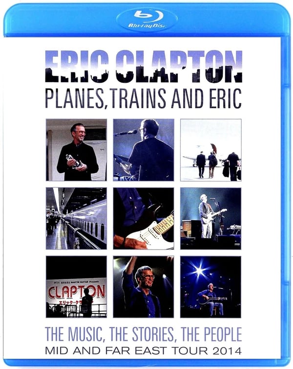 ERIC CLAPTON PLANES TRAINS AND ERIC Bluray Music Video Concert Releas R2 Brand New