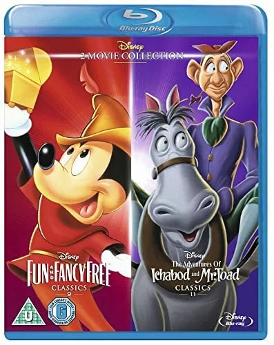 Fun & Fancy Free/ Ichabod And Mr Toad [BLURAY] [Region B] Brand New