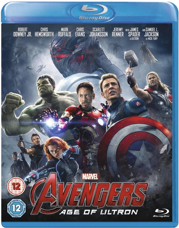 Avengers: Age of Ultron (Bluray) Cobie Smulders Hayley Atwell Tom Hiddleston Brand New