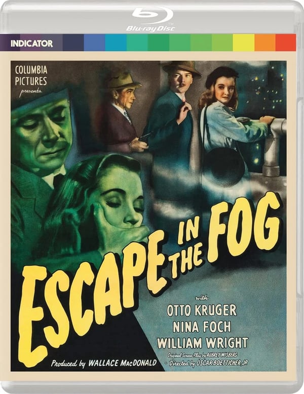 Escape in the Fog (Standard Edition) (Bluray) Otto Kruger Nina Foch Brand New