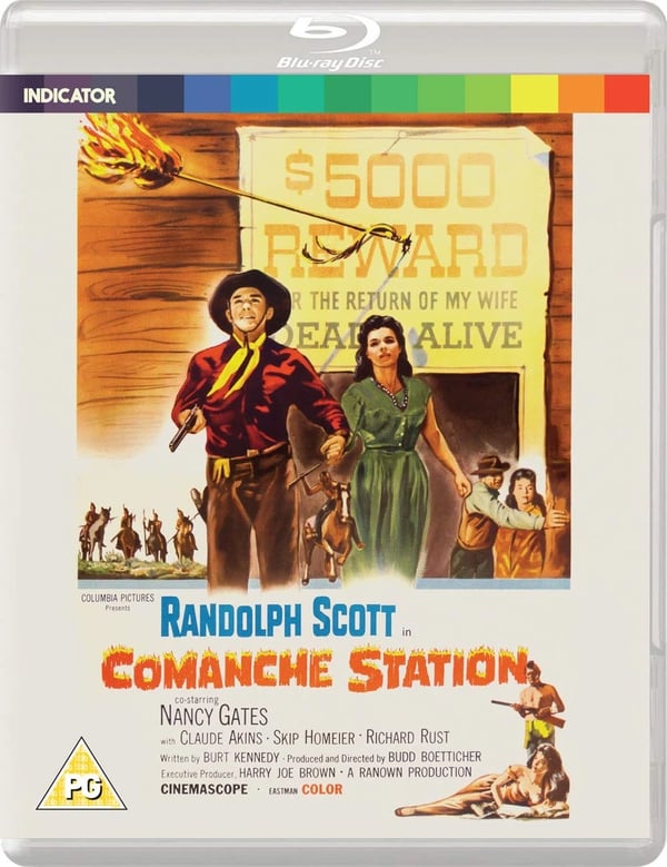 Comanche Station (Standard Edition) (Bluray) Randolph Scott Nancy Gates Brand New