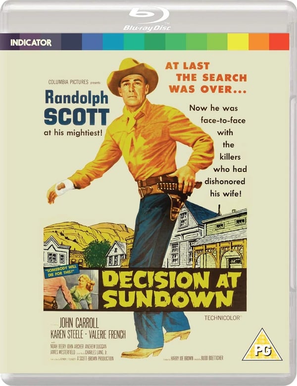 Decision at Sundown (Standard Edition) (Bluray) Randolph Scott John Carroll Brand New