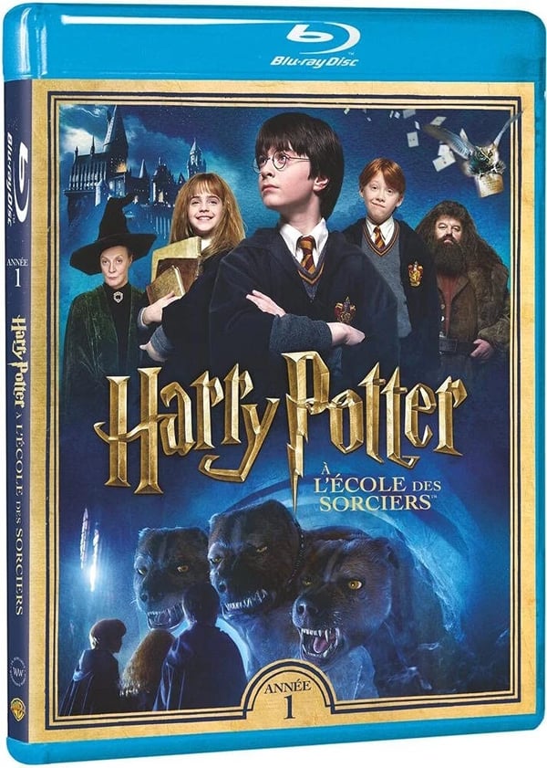 Harry Potter � l'école des sorciers Année 1 Le monde des Sorciers (Bluray) Brand New