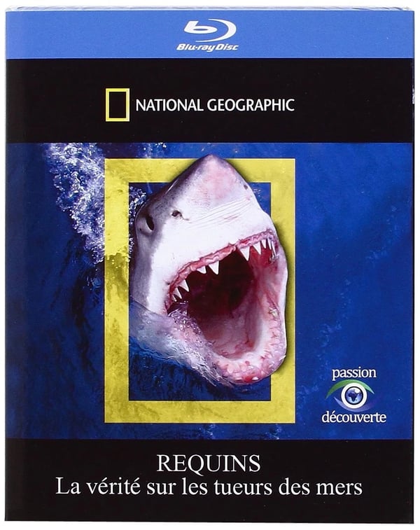 National Geographic Requins La vÃ©ritÃ© sur les tueurs des mers (Bluray) Brand New