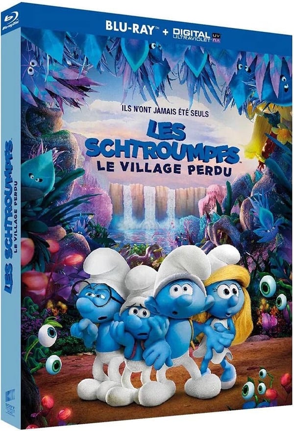 Les Schtroumpfs et Le Village Perdu (Bluray) Julia Roberts Laetitia Milot Brand New