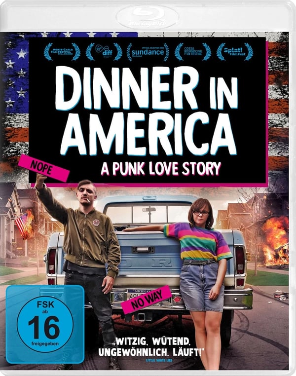 Dinner in America A Punk Love Story (Bluray) Kyle Gallner Yancey Fuqua Brand New