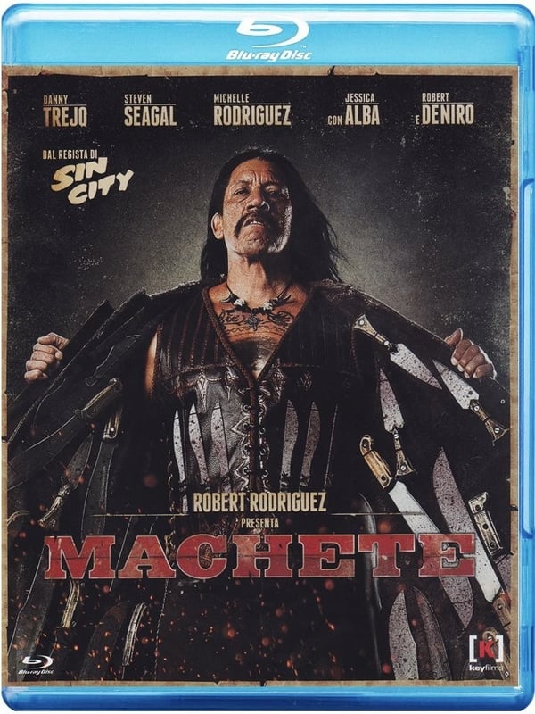 Machete (Bluray) Danny Trejo Robert De Niro Jessica Alba Steven Seagal Brand New