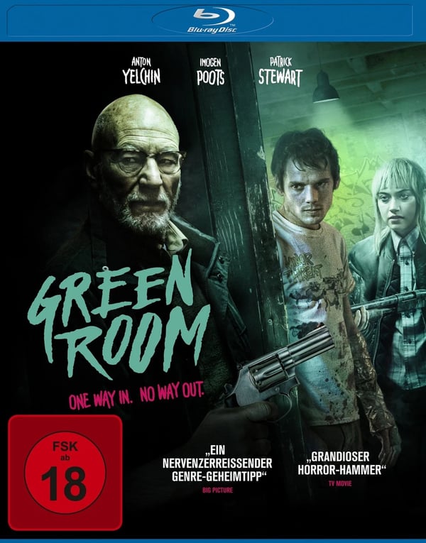 Green Room (Bluray) Brand New