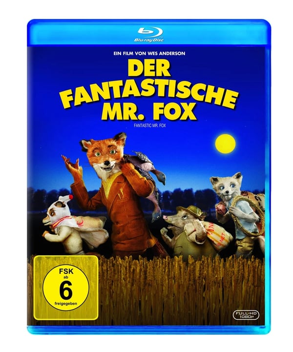Der fantastische Mr. Fox (Bluray) Wes Anderson Brand New