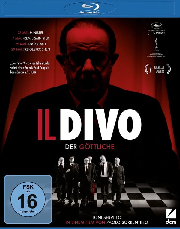 Il Divo (Bluray) Toni Servillo Anna Bonaiuto Giulio Bosetti Flavio Bucci Brand New