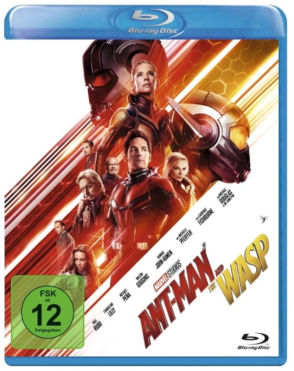 AntMan and the Wasp (Bluray) Paul Rudd Michael Douglas Peyton Reed Brand New