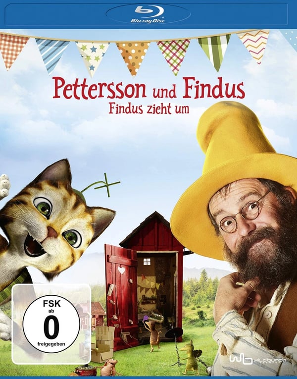 Pettersson und Findus Findus zieht um (Bluray) Brand New
