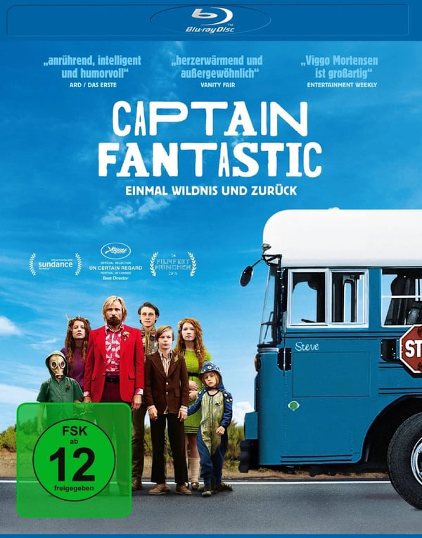 Captain Fantastic Einmal Wildnis und zurÃ¼ck (Bluray) Brand New