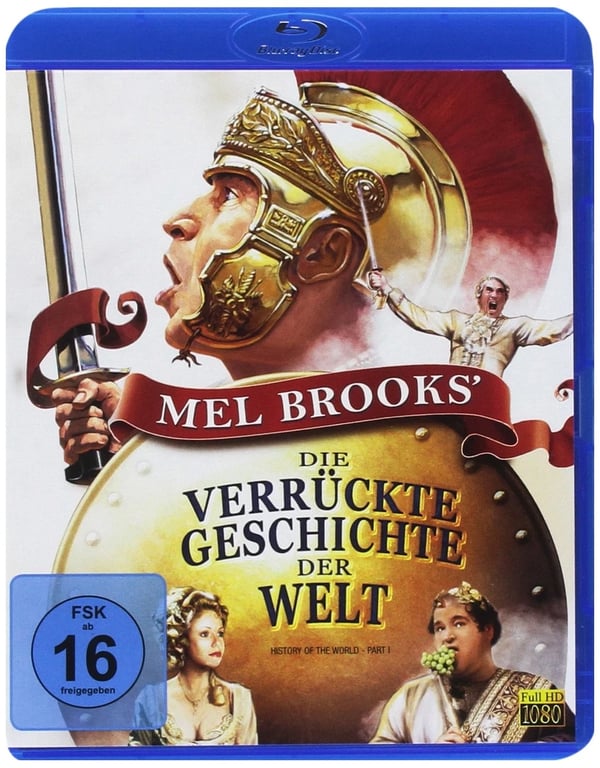 Mel Brooks' Die verrÃ¼ckte Geschichte der Welt (Bluray) Mel Brooks Dom DeLouis Brand New