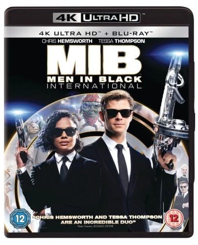 Men In Black: International [4K Ultra HD] [Bluray] [2019] [Region Free] DVD Brand New