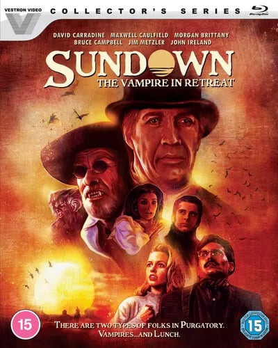 Sundown The Vampire in Retreat BLURAY (2021) David Carradine, Hickox (DIR) Brand New