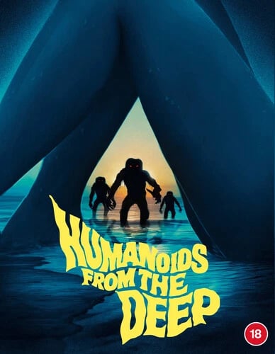 Humanoids from the Deep Bluray (2021) Doug McClure, Peeters (DIR) cert 18 Brand New