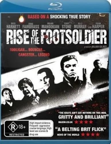RISE OF THE FOOTSOLDIER Region B Blu Ray Brand New