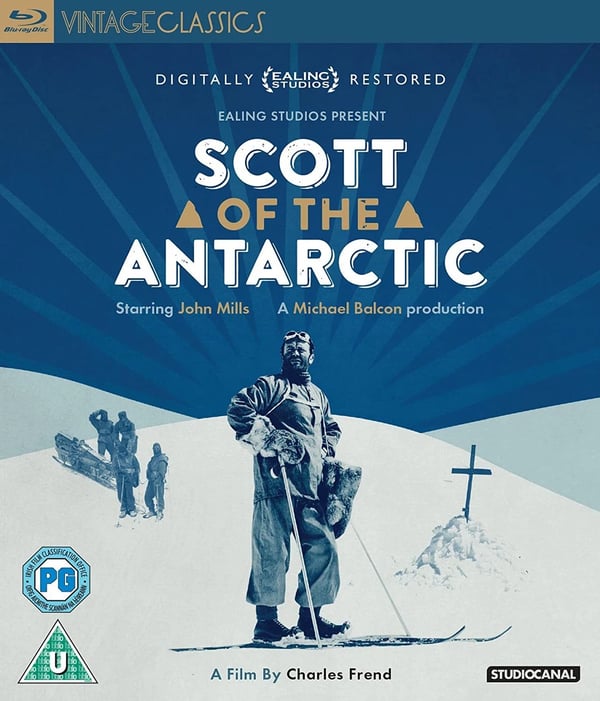 Scott Of The Antarctic (Bluray) Christopher Lee Clive Morton Reginald Beckwith Brand New