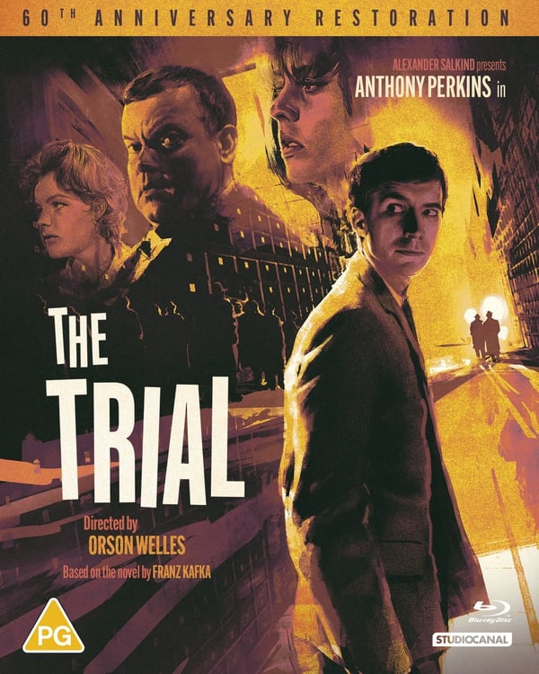 The Trial (Bluray) Akim Tamiroff Arnold Foa Suzanne Flon Jess Hahn Bill Kearns Brand New