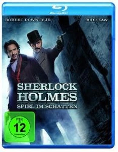 Sherlock Holmes 2 Spiel im Schatten [Region Free] [Bluray] DVD Brand New