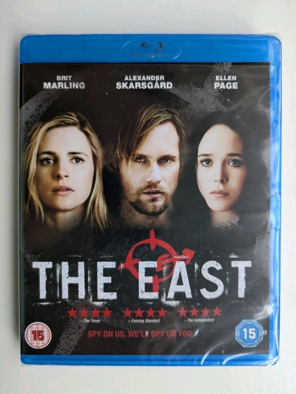The East (Bluray 2013) Brit Marling,Alexander Skarsgård,Ellen Page, Brand New