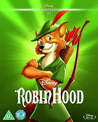 Robin Hood Disney Bluray Brand New