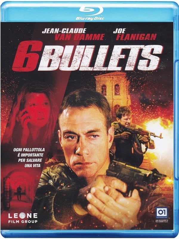 6 Bullets (Bluray) Van Damme Flanigan Barbarash Ernie Brand New