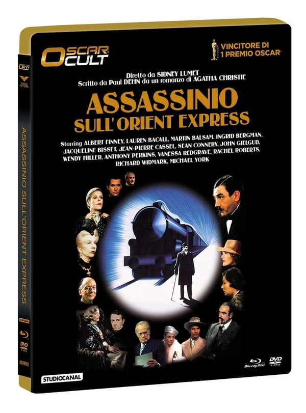 Assassinio Sull'Orient Express "Oscar Cult" Combo (Br+Dv)Ltd Ocard Num (Bluray) Brand New
