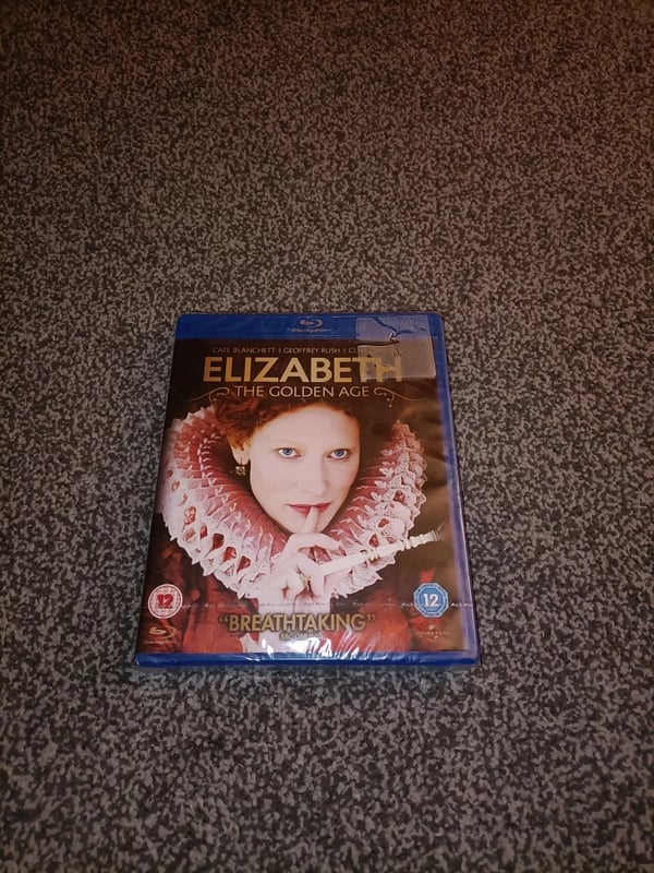 Elizabeth The Golden Age (2007) Rare Blu Ray Cate Blanchett Brand New