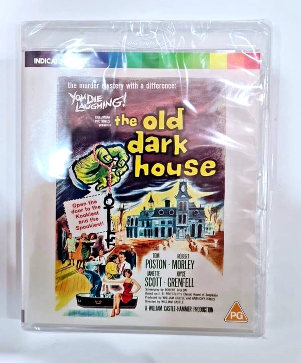 BLURAY THE OLD DARK HOUSE INDICATOR STOCK Brand New