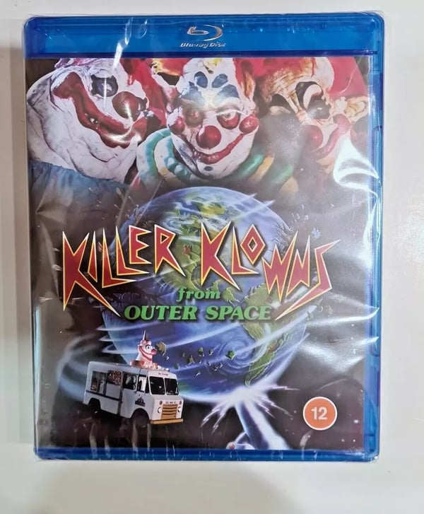 BLURAY KILLER KLOWNS FROM OUTER SPACE STOCK Brand New