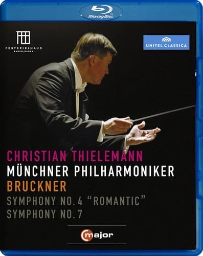 Bruckner: Symphony No. 4 and 7 (Thielemann) DVD (2013) Anton Bruckner cert E Brand New