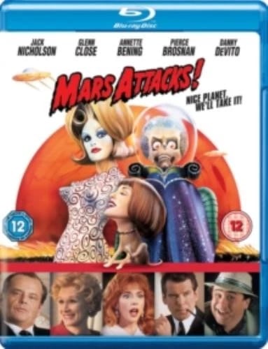 Mars Attacks Region B Blu Ray Brand New