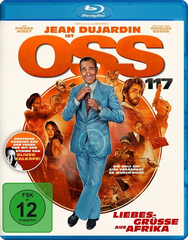 OSS 117 Liebesgrüße aus Afrika (Bluray) Pierre Niney Fatou N'Diaye Brand New