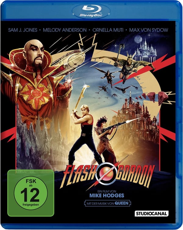 Flash Gordon (Bluray) Jones Sam J. Anderson Melody Sydow Max von Topol Muti Brand New